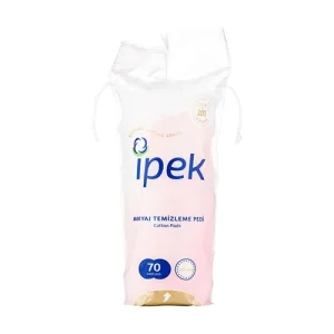 پد آرایشی ایپک 70 عددی دور دوخت – Ipek Cotton Pads